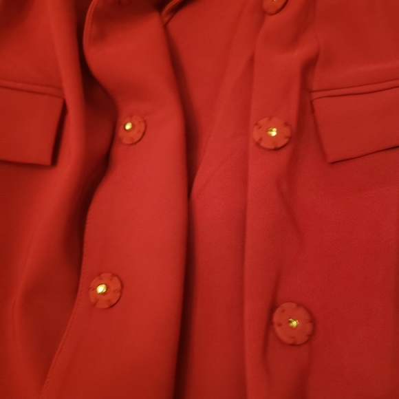 ❤️❤️Lavish Alice Bow Back Blazer Dress in Burgundy - Picture 8 of 13